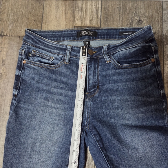 Judy Blue Jeans, Size 29, Distressed without Holes - Picture 3 of 5